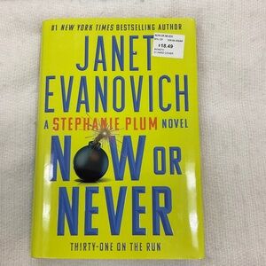 Now or Never by Janet Evanovich (Hardcover Book, 2024) - A Stephanie Plum Novel